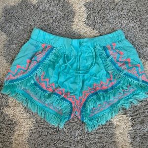 Tribal inspired shorts